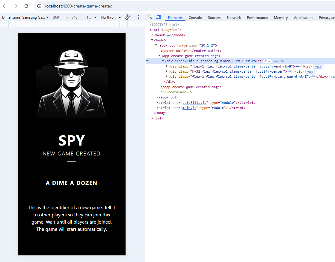 game created html